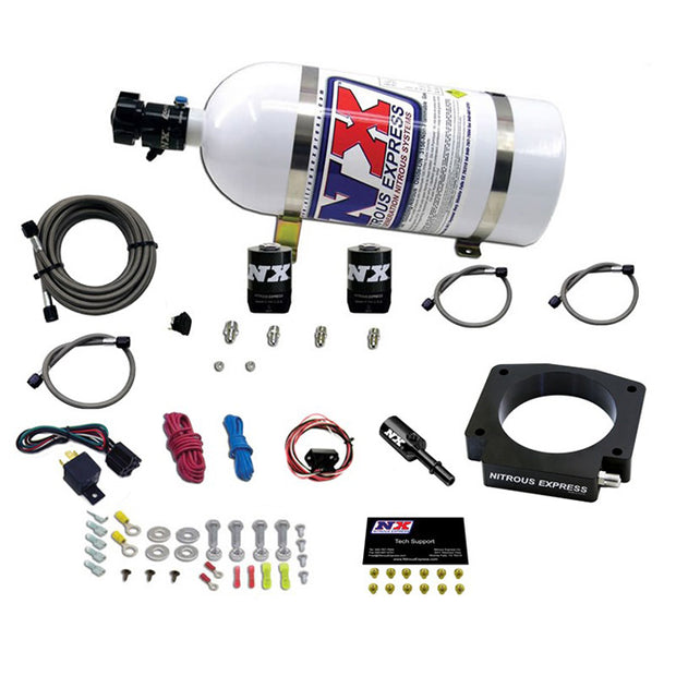 Nitrous Express - NITROUS PLATE SYSTEM- GT350 5.2L - 10LB BOTTLE - 20953-10