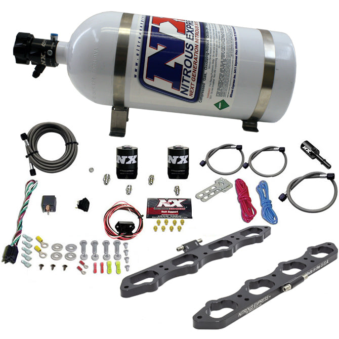 Nitrous Express - Coyote Wet Direct Port Plate System(10LB Bottle) - 20956-10
