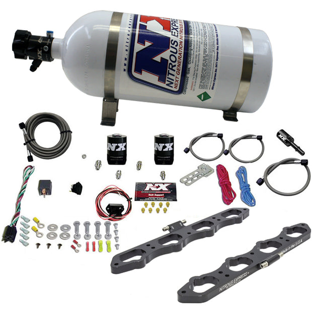 Nitrous Express - Coyote Wet Direct Port Plate System(10LB Bottle) - 20956-10