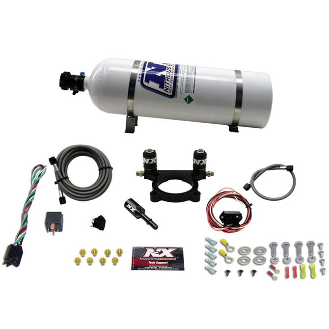 Nitrous Express - SCION FRS / SUBARU BRZ PLATE SYSTEM (35-100HP) WITH 15LB BOTTLE - 20960-15
