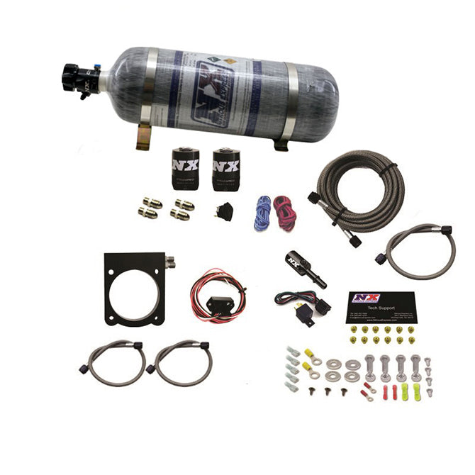 Nitrous Express - 3.6L V6 DODGE PLATE SYSTEM (50-200HP) W/ 12LB BOTTLE - 20971-12