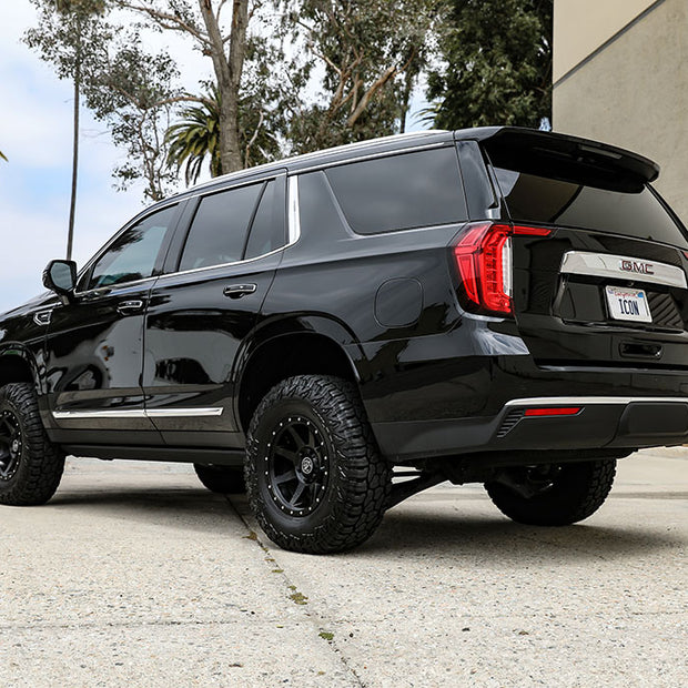 ICON 2021-2023 Chevrolet Tahoe & Suburban/2021-2023 GMC Yukon & Yukon XL 3-4” Lift Rear V.S. 2.5 Series Coilover Kit Remote Reservoir W/ CDCV