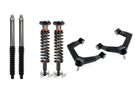 Cognito 1-Inch Performance Leveling Kit With Elka 2.0 IFP Shocks For 2019-2024 Silverado Trail Boss/Sierra AT4 1500 4WD