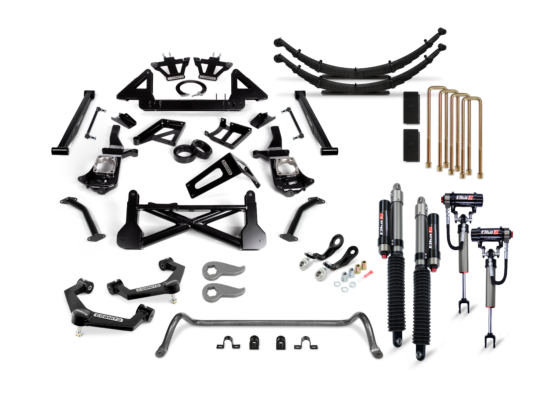 Cognito 12-Inch Elite Lift Kit With Elka 2.5 Reservoir Shocks For 2011-2019 Silverado/Sierra 2500/3500 2WD/4WD