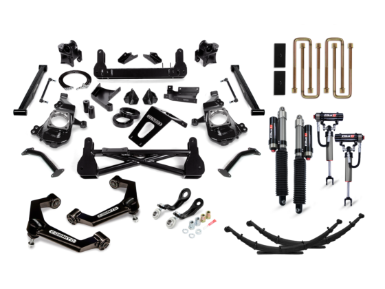 Cognito 7-Inch Elite Lift Kit With Elka 2.5 Reservoir Shocks For 2020-2024 Silverado/Sierra 2500/3500 2WD/4WD