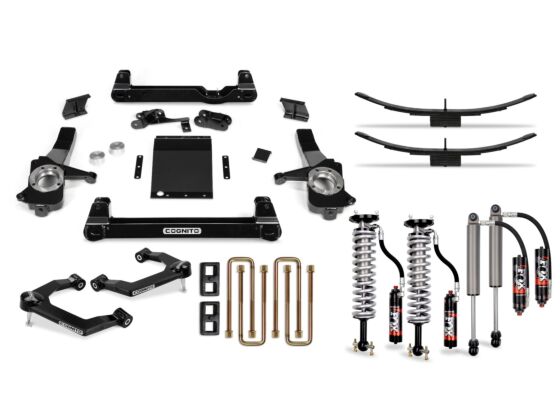Cognito 6-Inch Elite Lift Kit With Fox 2.5 Elite Performance Series Shocks For 2019-2024 Silverado/Sierra 1500 2WD/4WD Including AT4 And Trail Boss