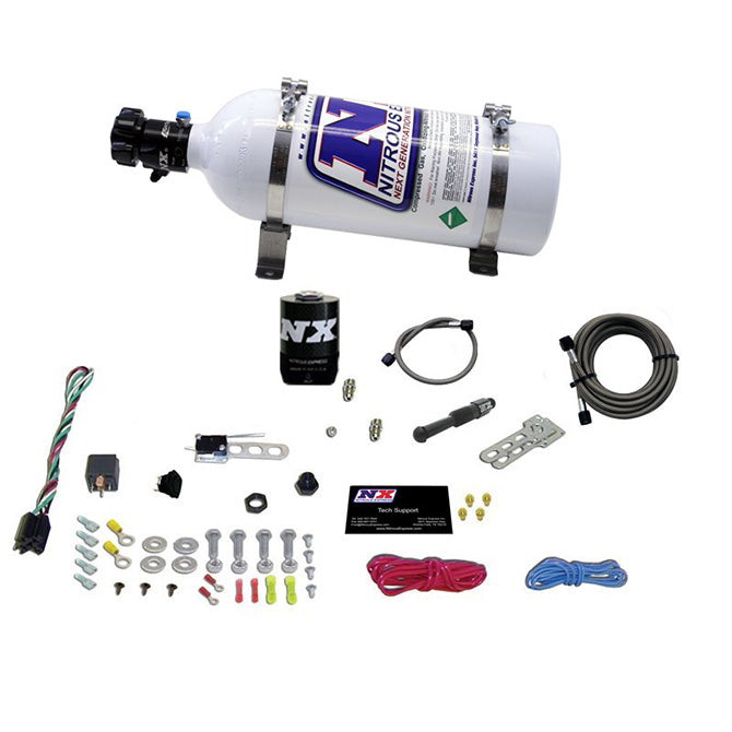Nitrous Express - DRY EFI SINGLE NOZZLE SYSTEM (35-150HP) LESS BOTTLE - 21000-05