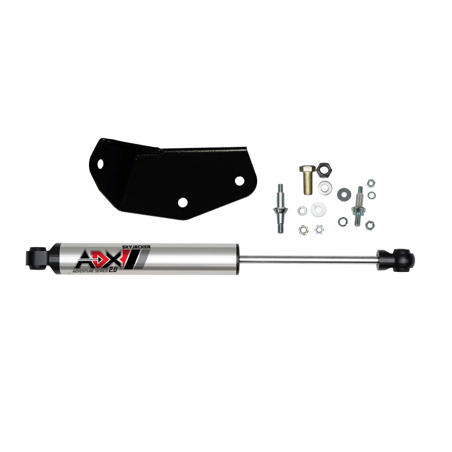 ADX 2.0 CNC Machined Polished Aluminum Single Stabilizer Kit.