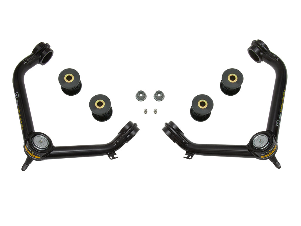 ICON 2009-2023 Dodge/Ram 1500 Tubular Upper Control Arm Kit Delta Joint