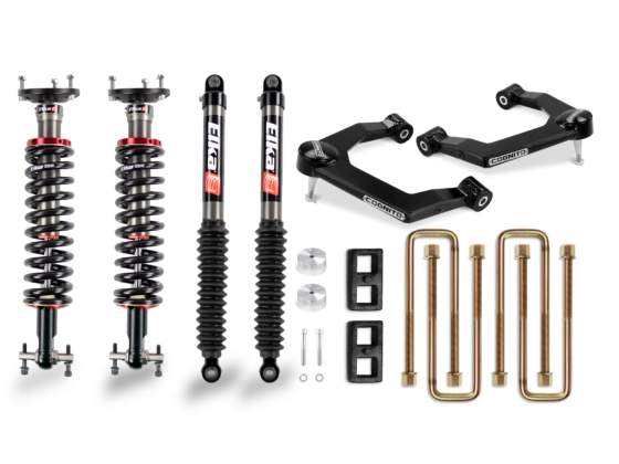 Cognito 3-Inch Performance Leveling Lift Kit With Elka 2.0 IFP Shocks For 2019-2024 Silverado/Sierra 1500 2WD/4WD