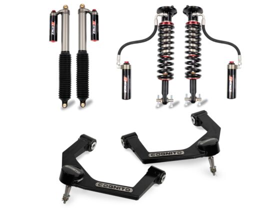 Cognito 2.5-Inch Elite Leveling Kit With Elka 2.5 Reservoir Shocks For 2021-2023 Ford F-150 4WD