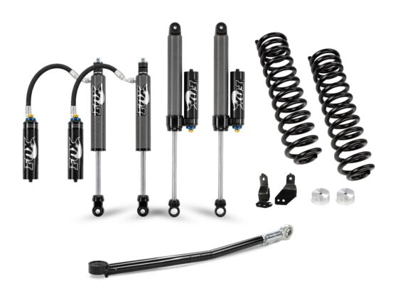Cognito 2-inch Elite Leveling Kit With Fox FSRR 2.5 For 2017-2023 Ford Super Duty F-450 Trucks