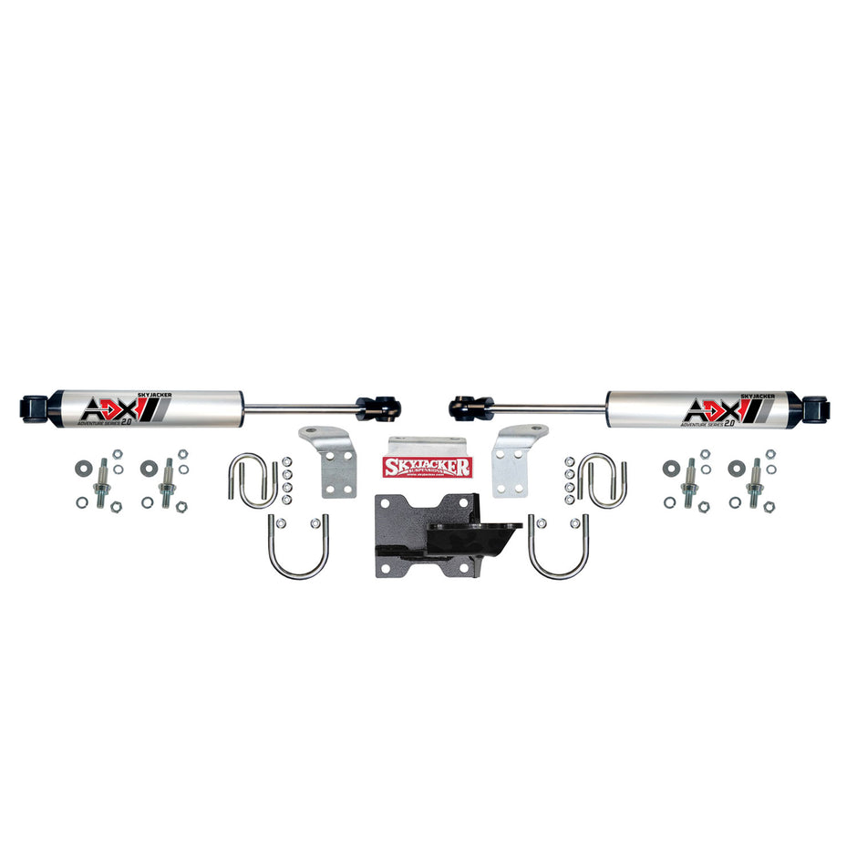 ADX 2.0 CNC Machined Polished Aluminum Dual Stabilizer Kit.