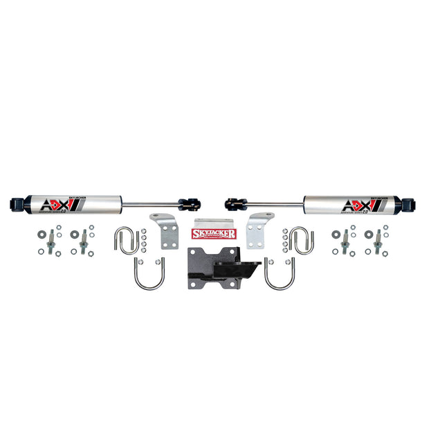 ADX 2.0 CNC Machined Polished Aluminum Dual Stabilizer Kit.