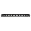 RIGID Radiance Plus SR-Series Single Row LED Light Bar With 8 Backlight Options: Red Green Blue Light Blue Purple Amber White Or Rotating 20 Inch Length
