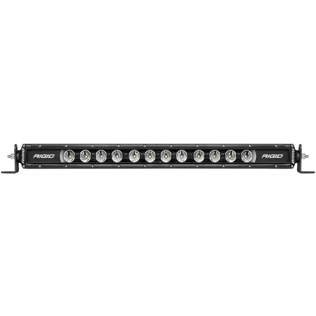 RIGID Radiance Plus SR-Series Single Row LED Light Bar With 8 Backlight Options: Red Green Blue Light Blue Purple Amber White Or Rotating 20 Inch Length