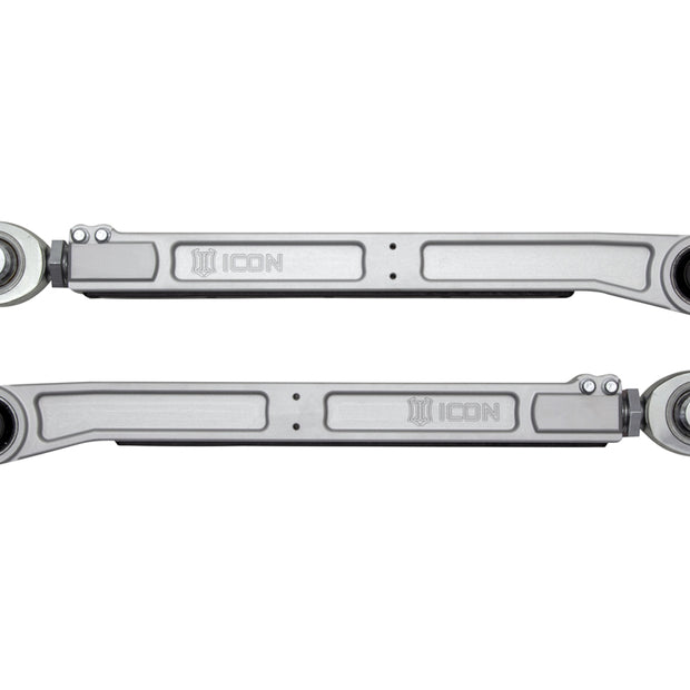ICON 2020-2023 Jeep Gladiator/2019-2023 Ram 1500 Adjustable Billet Lower Link Kit Rear