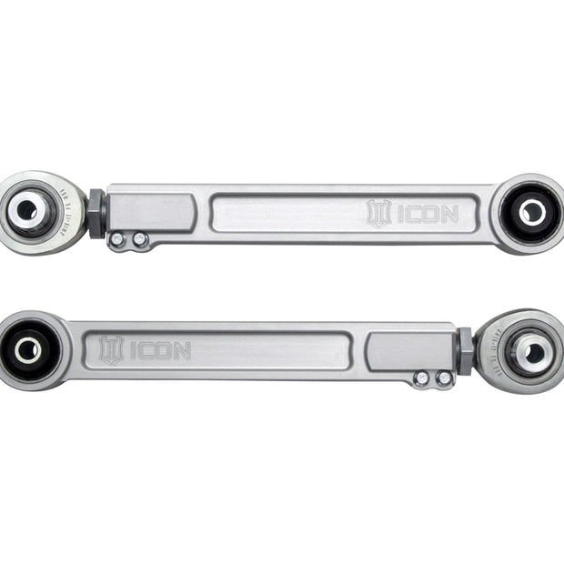 ICON 2020-2023 Jeep Gladiator/2019-2023 Ram 1500 Adjustable Billet Upper Link Kit Rear