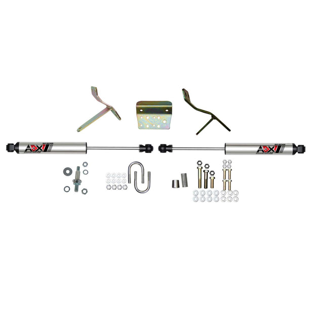 ADX 2.0 CNC Machined Polished Aluminum Dual Stabilizer Kit.