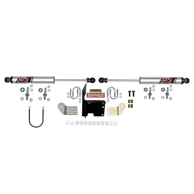 ADX 2.0 CNC Machined Polished Aluminum Dual Stabilizer Kit.