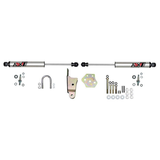 ADX 2.0 CNC Machined Polished Aluminum Dual Stabilizer Kit.