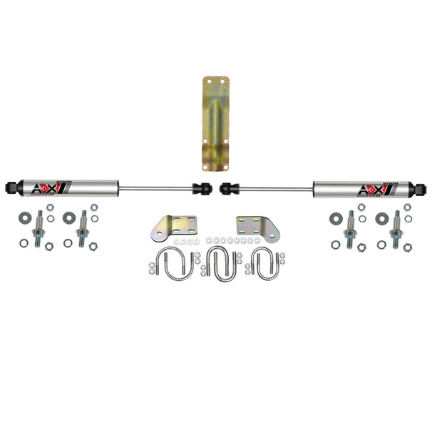 ADX 2.0 CNC Machined Polished Aluminum Dual Stabilizer Kit.