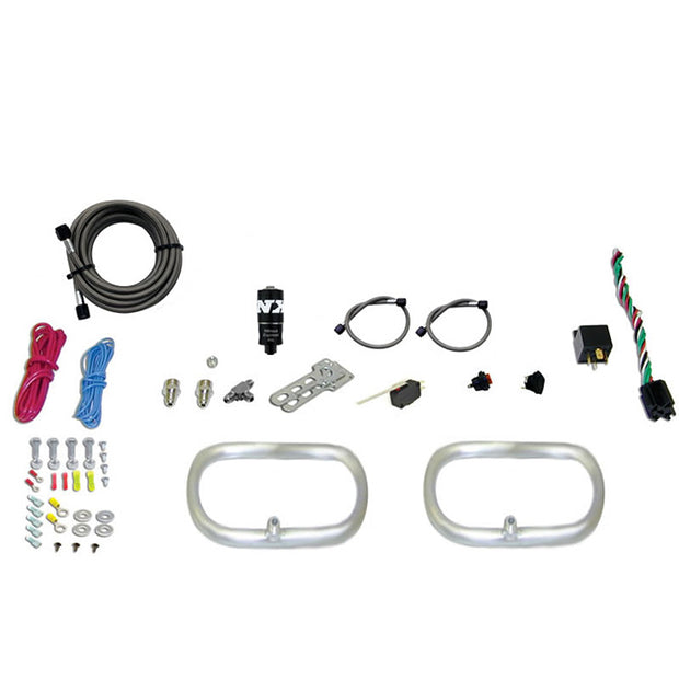 Nitrous Express - DUAL NTERCOOLER RING SYSTEM (2 - 6   X 6   RINGS) LESS BOTTLE - 22200-00