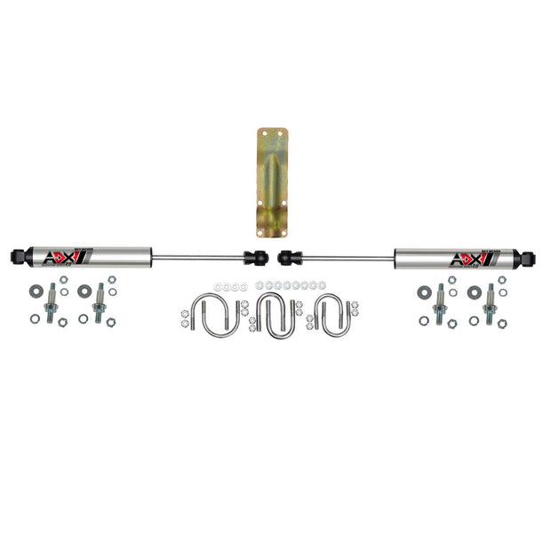 ADX 2.0 CNC Machined Polished Aluminum Dual Stabilizer Kit.