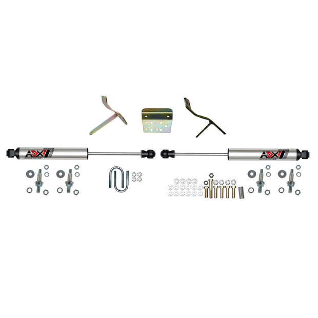 ADX 2.0 CNC Machined Polished Aluminum Dual Stabilizer Kit.