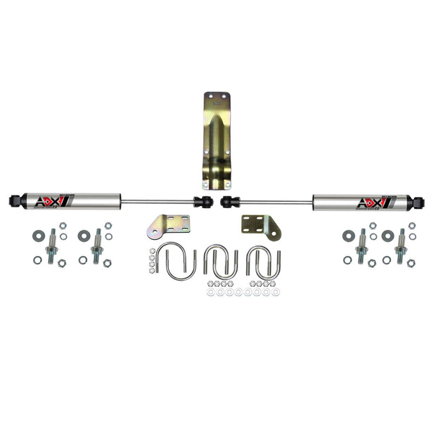 ADX 2.0 CNC Machined Polished Aluminum Dual Stabilizer Kit.