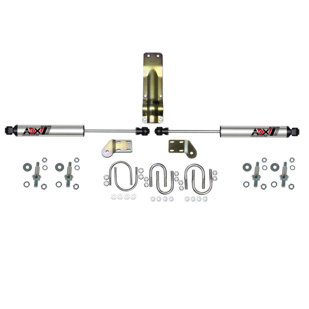 ADX 2.0 CNC Machined Polished Aluminum Dual Stabilizer Kit.