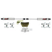 ADX 2.0 CNC Machined Polished Aluminum Dual Stabilizer Kit.
