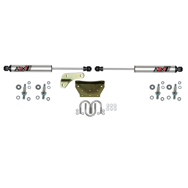 ADX 2.0 CNC Machined Polished Aluminum Dual Stabilizer Kit.