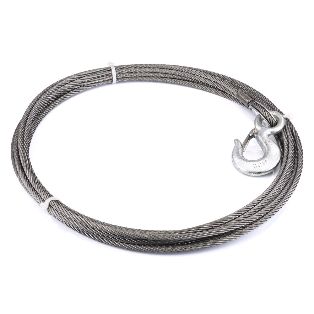 Replacement Steel Winch Rope - 3/8 In X 50 Ft  EIPS