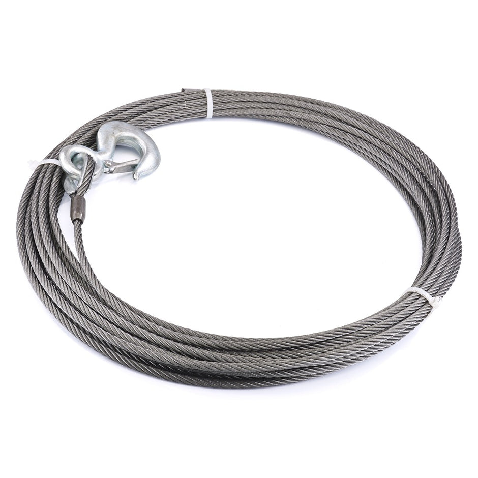 Replacement Steel Winch Rope - 3/8 In X 75 Ft  EIPS