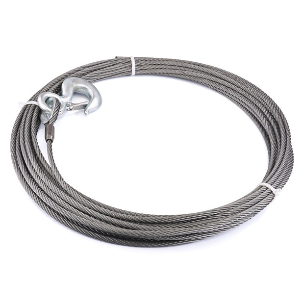 Replacement Steel Winch Rope - 3/8 In X 75 Ft  EIPS