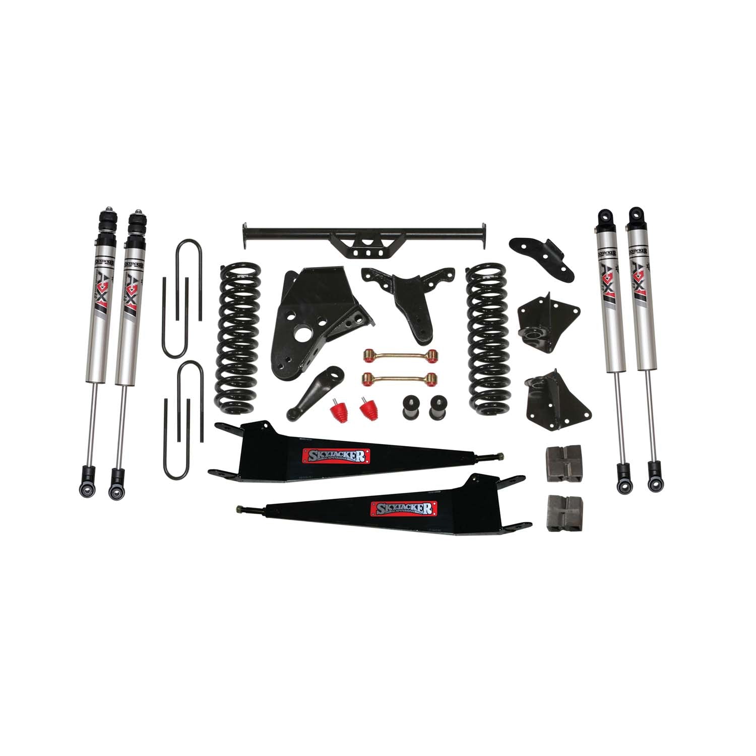 6 In. Suspension Lift Kit With ADX M2.0 Aluminum Monotube Shocks.