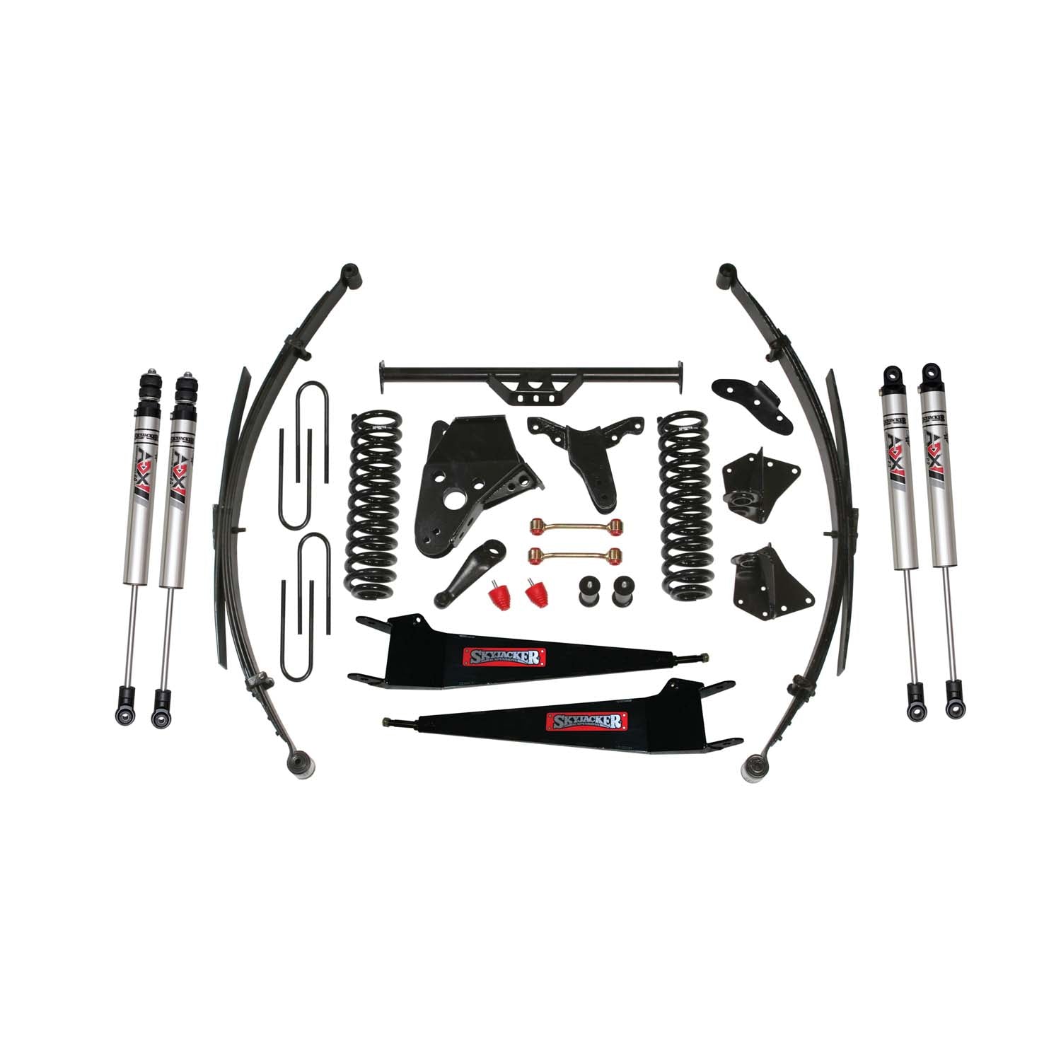 6 In. Suspension Lift Kit With ADX M2.0 Aluminum Monotube Shocks.