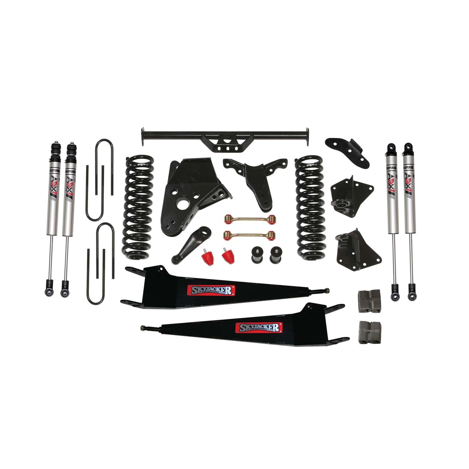 6 In. Suspension Lift Kit With ADX M2.0 Aluminum Monotube Shocks.