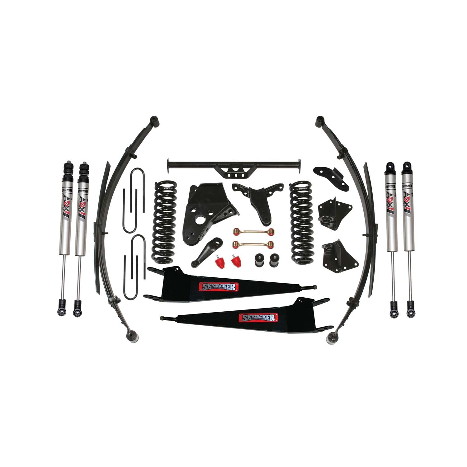 6 In. Suspension Lift Kit With ADX M2.0 Aluminum Monotube Shocks.