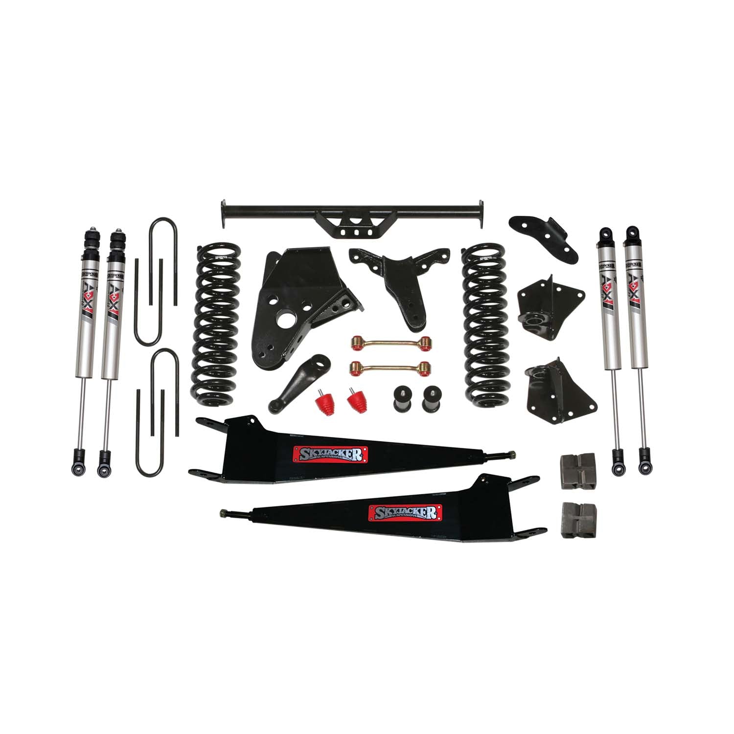 6 In. Suspension Lift Kit With ADX M2.0 Aluminum Monotube Shocks.