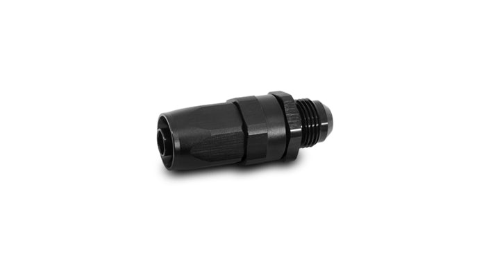 Vibrant Performance - 24006 - Male AN Flare Straight Hose End Fitting; Hose Size: -6AN; Male Flare: -6AN