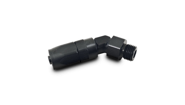Vibrant Performance - 24405 - Male Hose End Fitting  45 Degree; Size: -8AN; Thread: (8) 3/4 In.-16