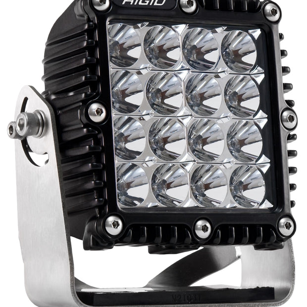 RIGID Q-Series PRO LED Light Flood Optic Black Housing Single