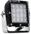 RIGID Q-Series PRO LED Light Flood/Diffused Black Housing Single