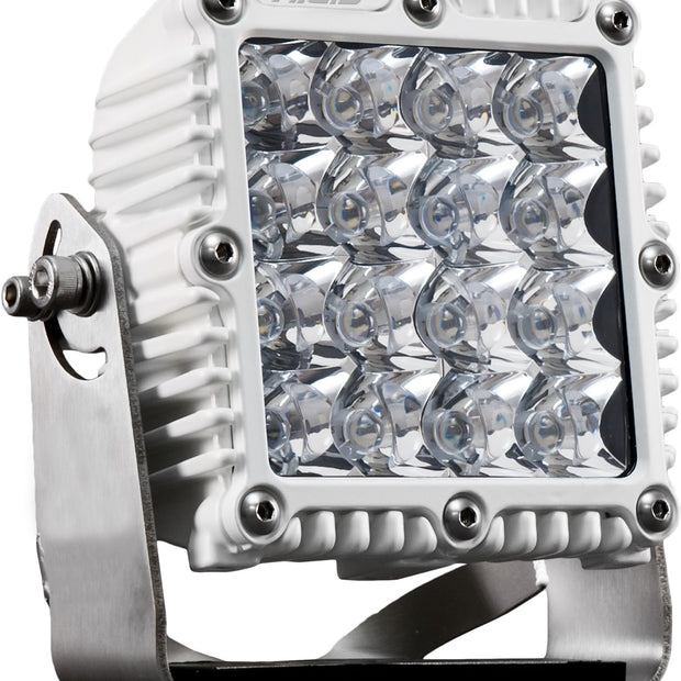 RIGID Q-Series PRO LED Light Spot Optic White Housing Single