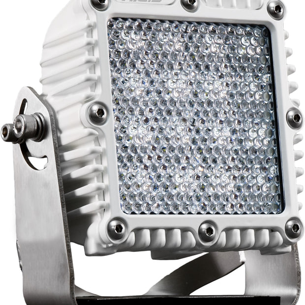 RIGID Q-Series PRO LED Light Flood Diffused White Housing Single