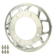 2003-12 Cummins Common Rail Billet Fan Pulley Clear Anodized (w/Bolts)