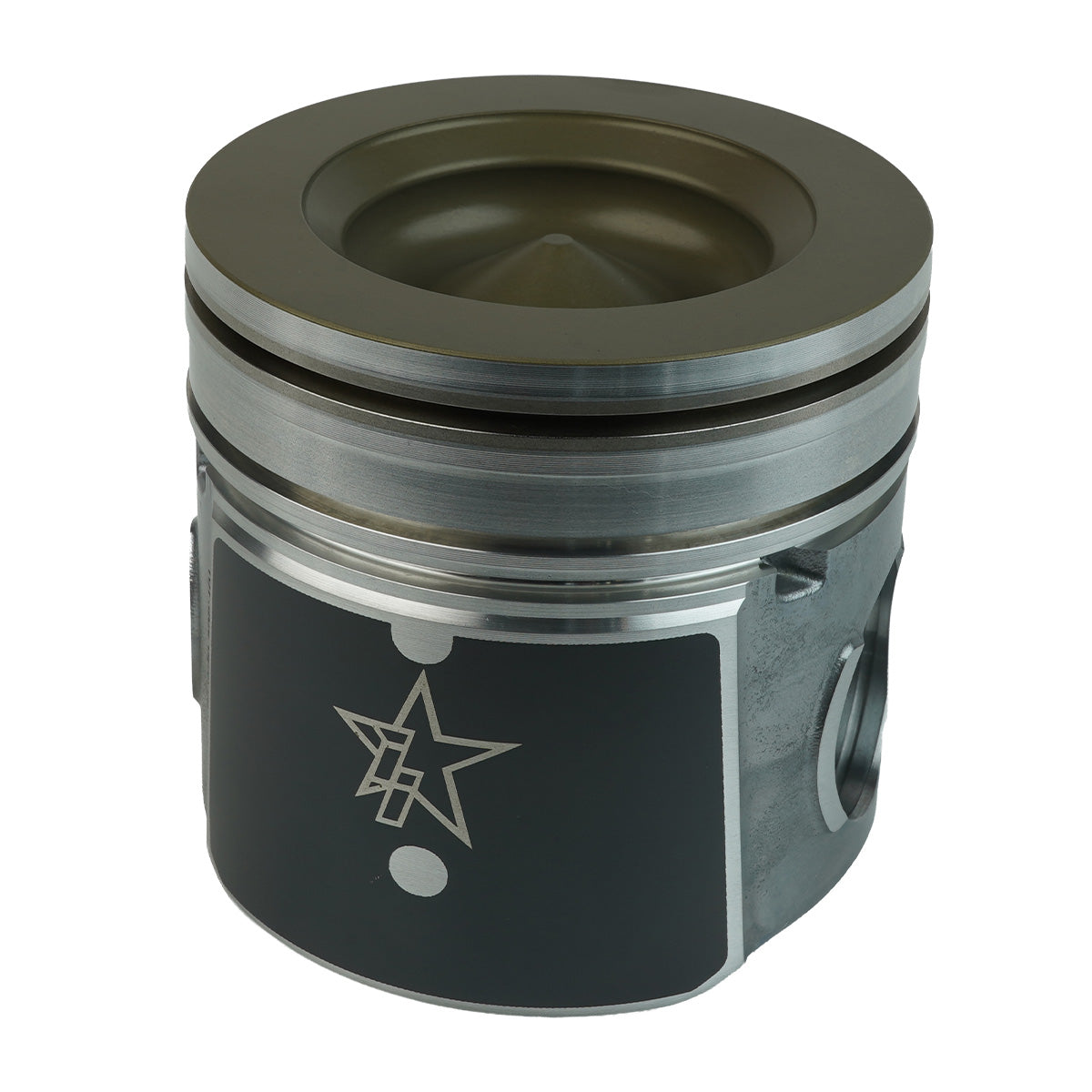 2007.5-2018 6.7L Cummins 24V ISB .040 Over Coated & Chamfered X-Series Pistons