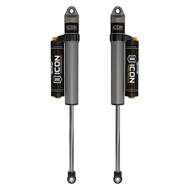 ICON 2020-2023 Jeep Gladiator 1.5" Lift Rear V.S. 2.5 Aluminum Series Shock Absorbers Piggyback Reservoir W/ CDCV Pair